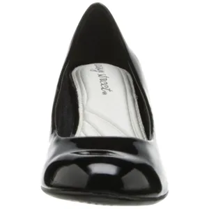 NWT Easy Street Womens Passion Dress Pump Heels PASSION Black Patent 7M thumbnail 2
