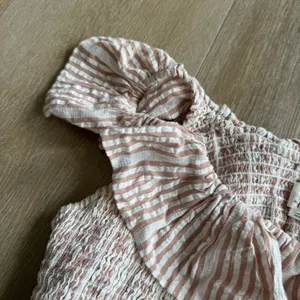 Anthropologie A+ Ruffle Smocked Blouse thumbnail 5