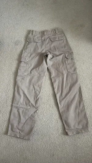 Garage cargo pants beige khaki thumbnail 3