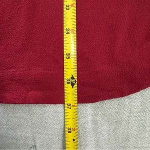 Madewell Women’s Du Jour Red Long Sleeve V-Neck XL thumbnail 7