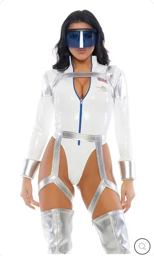 Forplay Astronaut Costume Silver thumbnail 1