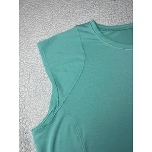 Lululemon Hiking Tank Top Womens 6 Mint Green Cropped Pocket Outdoors thumbnail 6