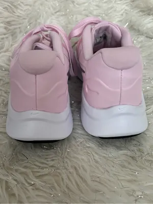 Nike Light Pink Young Star Runner 3 GS Sneakers Black Swoosh Size US5.5Y UK5 EUR thumbnail 3