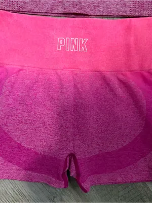 Victoria's Secret pink seamless athletic outfit both size small NWOT thumbnail 5