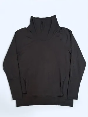Lululemon High Lines Pullover sweatshirt black streetwear loungewear activewear thumbnail 5