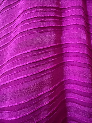 Anna Cate Fuchsia Textured Stripe Mini Dress thumbnail 7