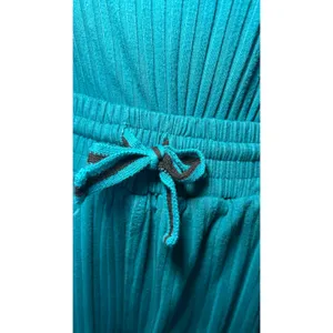 FP Movement‎ Blissed Out Romper S Teal Ribbed Cutout Activewear Athleisure thumbnail 4