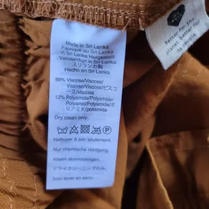 Madewell Women's Dunaway Paperbag Waist Pants Size L thumbnail 11