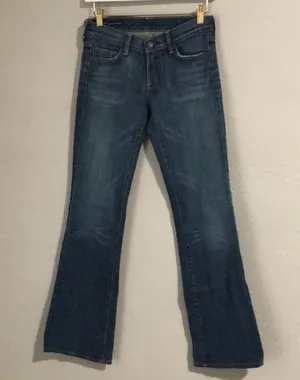 Citizens of Humanity Size 25 Kelly Low Waist Bootcut Stretch Denim Jeans thumbnail 1