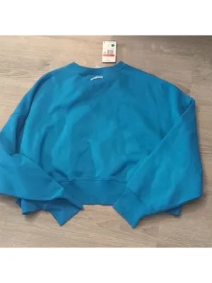Nike Phoenix Fleece Varsity Oversize Crewneck Sweatshirt size large thumbnail 9