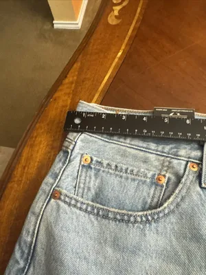Levi's Mini Jeans Skirt Size 33 thumbnail 6