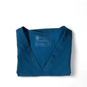 FIGS Casma V-Neck Scrub Top Blue Technical Collection FW1100 XS‎ thumbnail 7