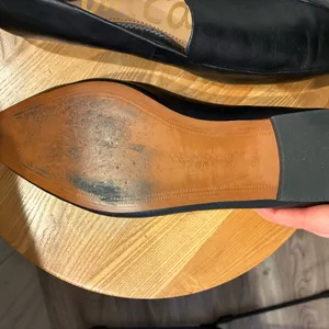Sam Edelman Black Leather Loafers thumbnail 4