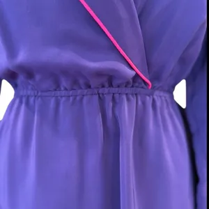 Amanda Uprichard Silk Faux Wrap Knee Length Dress Size Medium thumbnail 4