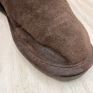 Bjorndal Boots Womens Size 11 Chocolate Brown Suede Faux Fur Tall Pull On Winter thumbnail 4