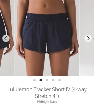 Lululemon Heather Grey Track That Short 5” thumbnail 6