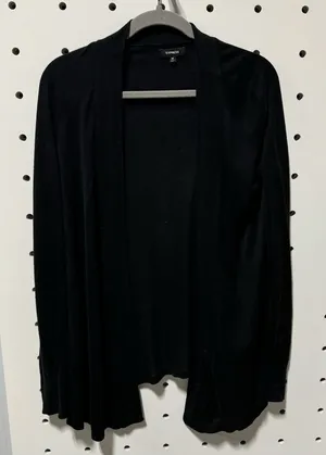 Express Women Black Long Sleeve Shrug Cardigan Size M thumbnail 1