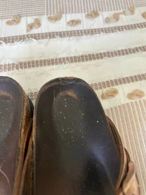 Birkenstock Rose Gold Gizeh platform sandals thumbnail 3