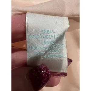 Camille La Vie beaded bodice multi layer tulle floral Halter Neck gown Size 4 thumbnail 10