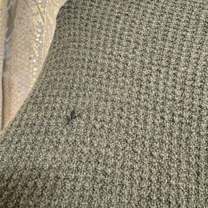 Aerie‎ Deep Olive Green Cozyup Waffle Knit Sweater Dress Large NWT thumbnail 6