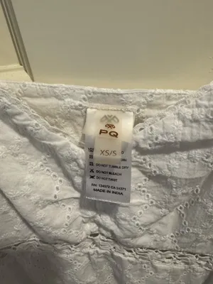 Pq swim mini dress White Size xs/s thumbnail 3