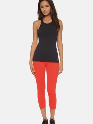 Splits59 Red Nova Performance Low Rise Capri Leggings Size Extra Small‎ thumbnail 3