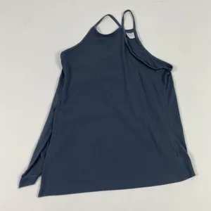 Athleta Tank Top Womens XS Blue Strappy High Neck Camisole Yoga Athletic Workout thumbnail 1
