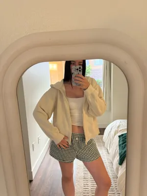 Baby Yellow Aritzia “Super World” Hoody ( vintage ) thumbnail 3