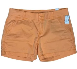 Maurices bright orange High-Waist Women’s Shorts NEW size 13/14 thumbnail 1