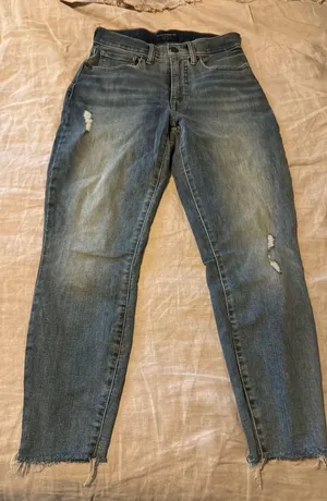 Lucky Brand Jeans High Rise Crop Bridgette thumbnail 1