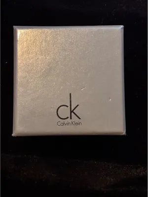 Calvin Klein Two-Tone Stainless Steel Cushion Signet Ring Unisex Sz 5.5 thumbnail 4