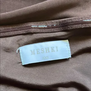 Meshki Brown Strapless Bodycon Dress thumbnail 3