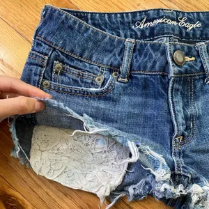 American Eagle Short Denim Shorts thumbnail 2