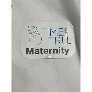 NWT Time and Tru Mama Bear Patriotic Maternity T-Shirt White Medium 4th of July thumbnail 9