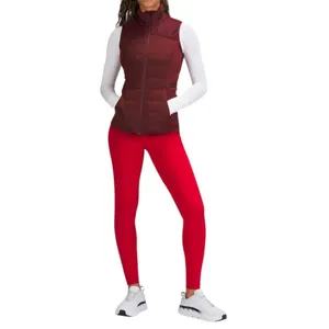 Lululemon Down For It Vest Red Merlot thumbnail 8