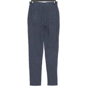 Betabrand Dress Pants Howlstooth Pull On Y2K Business Casual Stretchy Blue Small thumbnail 5