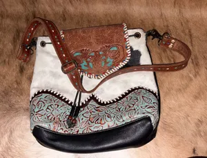 Myra Bags Cowhide Purse thumbnail 1