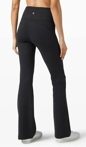 lululemon athletica Black High-Rise Flare Leggings thumbnail 1