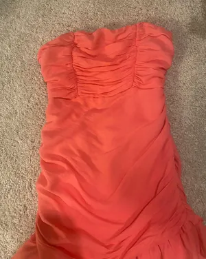 Hello Molly strapless pink dress thumbnail 2