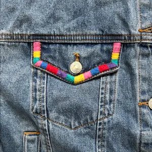 Forever 21 Blue Denim Jacket thumbnail 3