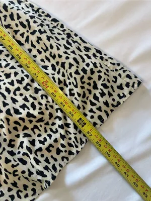 Cream and Black Printed Midi Dress with Elastic Waist thumbnail 5