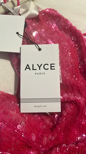 Alyce Paris Prom Dress Fuchsia 61361 thumbnail 7