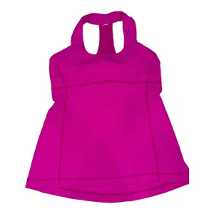 Lululemon Athletic Tank Top Racerback Magenta Size 8 thumbnail 1