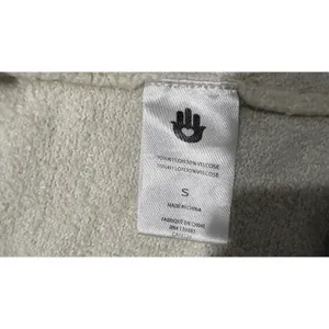 Spiritual Gangster Women Oatmeal Beige Knit Wide Leg Lounge Pants Small 4662 thumbnail 4
