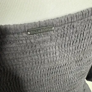 Billabong Grey Gray Paradise Mini Dress Fit Flare Flutter Women Sz Medium NWT thumbnail 3