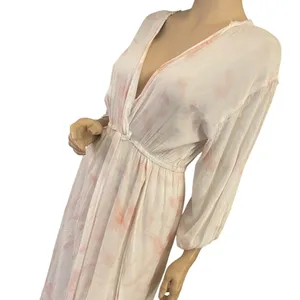 South Boutique Pink & White Maxi Dress Cruise / Beach Wear‎ Sz S Nwt thumbnail 10