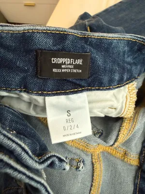 Express Cropped Flare Jeans thumbnail 5