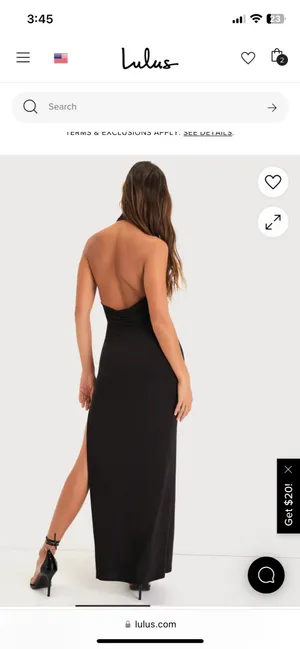 Black Lulus Dress thumbnail 2