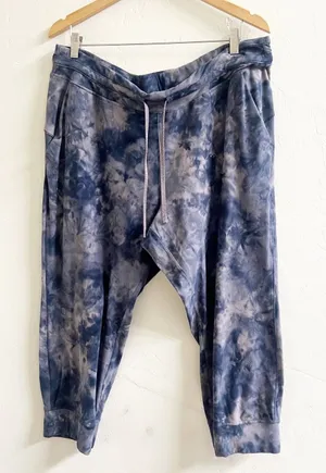 Lululemon Ready To Rulu Jogger Pants Womens 18 Purple Diamond Die True Rock thumbnail 1