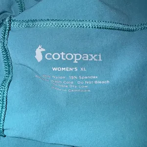 Cotopaxi Active Shorts Womens XL Teal Pink Excellent Trail Running Hiking thumbnail 2